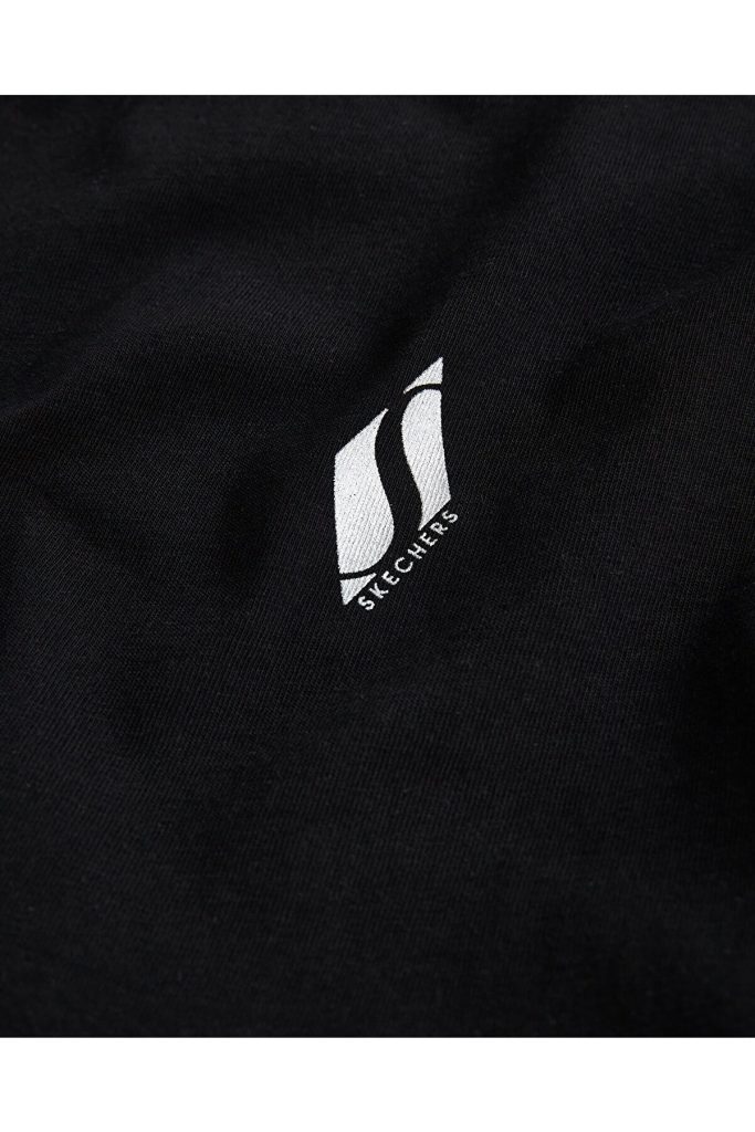 تی شرت زنانه مشکی W Performance Tops Crew اسکچرز Skechers بوفه