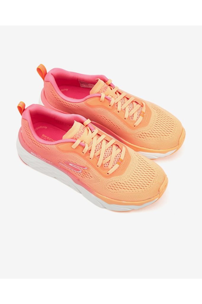 کفش رانینگ نارنجی زنانه Max Cushioning Elite اسکچرز Skechers بوفه