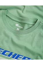 تیشرت سبز لوگو بزرگ Big Logo مردانه اسکچرز Skechers بوفه