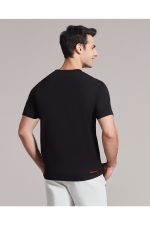 تیشرت مردانه Chest Logo مشکی اصل اسکچرز Skechers بوفه
