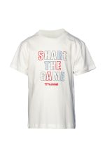 تیشرت ورزشی سفید لازلو کیدز Lazlo Kids بچگانه از برند هومل Hummel بوفه