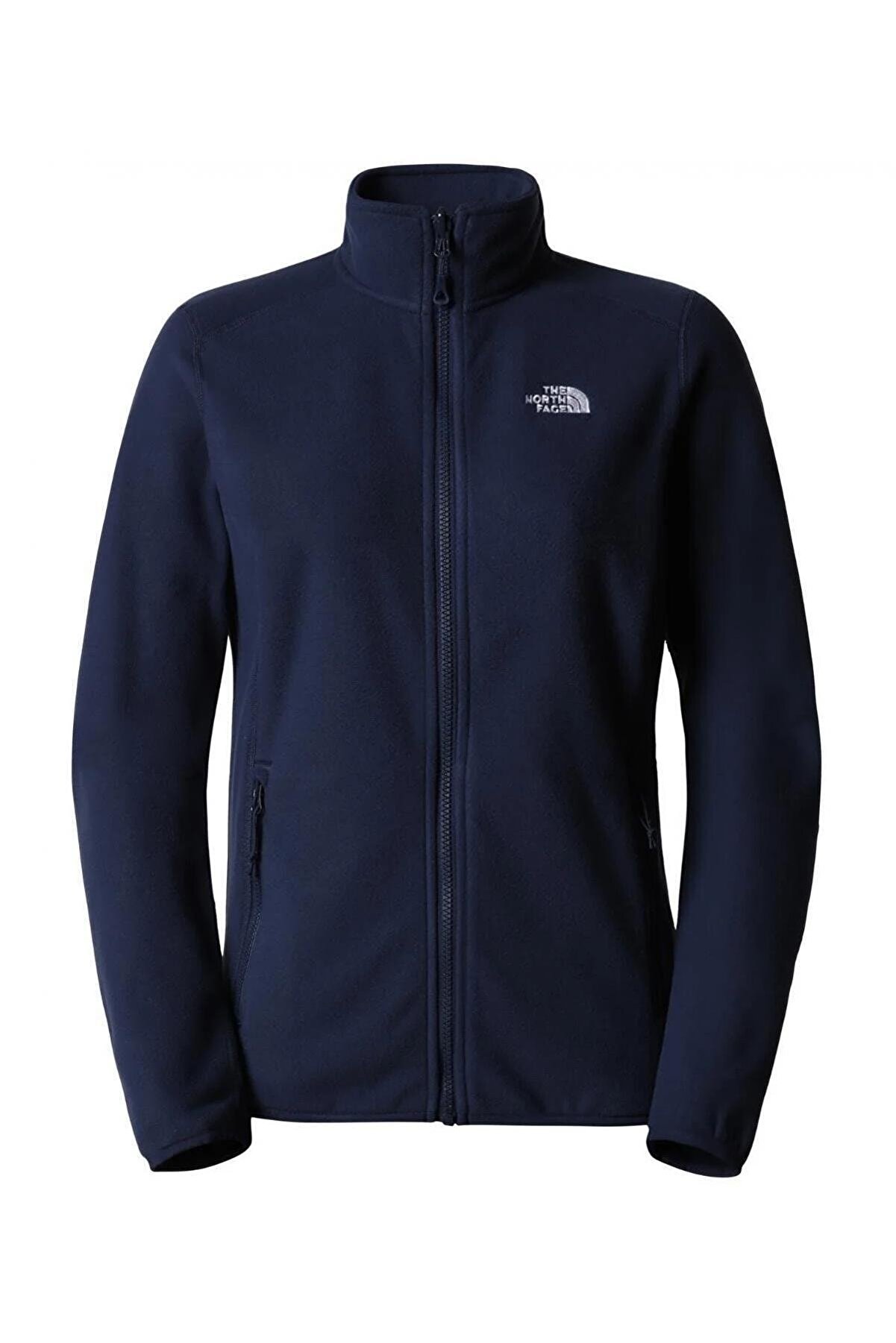 7b24dbf33e9d946250bb0eed3e3ddf89 سویشرت زنانه W 100 Glacier Fz سرمه ای نورث فیس The North Face بوفه