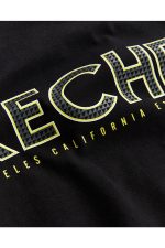 تیشرت گرافیک تی لوگو بزرگ Graphic Tee Big Logo مشکی اسکچرز Skechers بوفه
