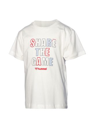 تیشرت ورزشی سفید لازلو کیدز Lazlo Kids بچگانه از برند هومل Hummel بوفه