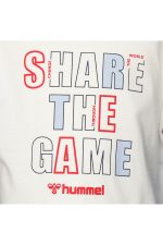 تیشرت ورزشی سفید لازلو کیدز Lazlo Kids بچگانه از برند هومل Hummel بوفه