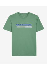 تیشرت سبز لوگو بزرگ Big Logo مردانه اسکچرز Skechers بوفه
