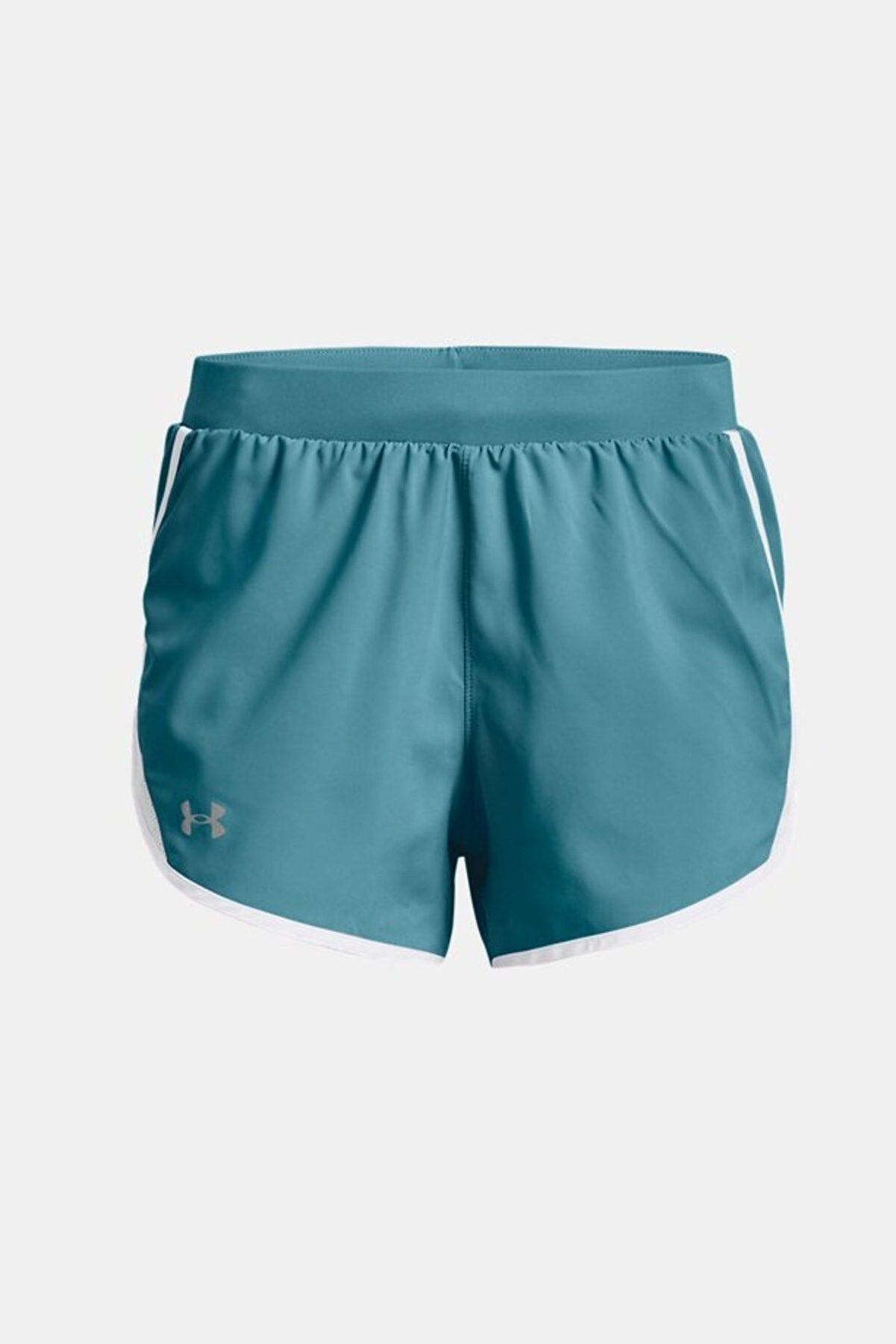 shorts-under-armour-fly-by-2-blue شورت ورزشی زنانه فلای بای Fly-by 2 اصل آبی آندر آرمور Under Armour بوفه