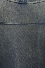 سویشرت بدون زیپ اورسایز مشکی زنانه برشکا Bershka بوفه