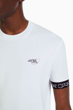 تیشرت فیت Muscle Fit T-shirt اورجینال برشکا Bershka بوفه