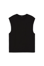 خرید تیشرت بدون آستین اورجینال برشکا Bershka بوفه