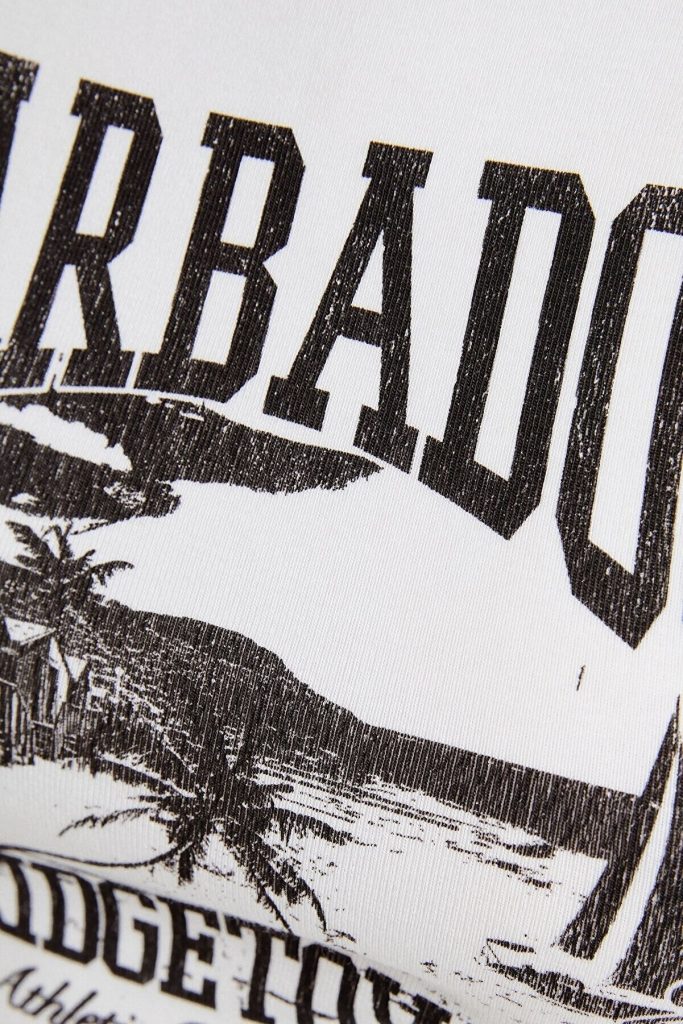 تاپ کشی طرحدار زنانه برشکا Bershka بوفه