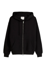 سویشرت زیپ دار زنانه مشکی اورجینال برشکا Bershka بوفه