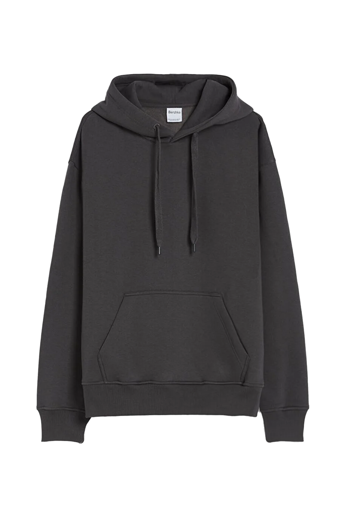 2 sweatshirt brown 07387498 هودی مردانه خاکستری اورجینال برند برشکا Bershka بوفه