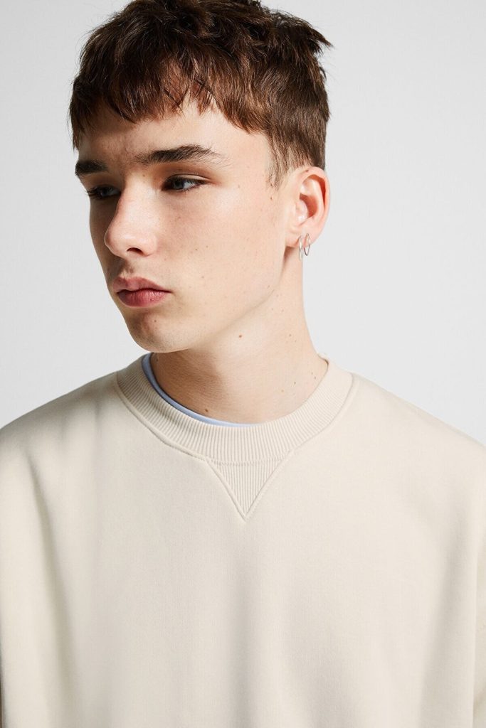 دورس مردانه مشکی اصل برند برشکا Bershka بوفه