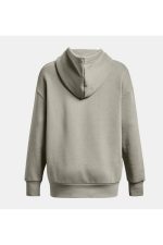 هودی اورسایز اسنشیال فلیس Essential Fleece سفید آندر آرمور Under Armour بوفه