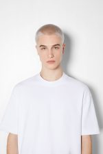 خرید تی شرت مشکی اورجینال برشکا Bershka بوفه