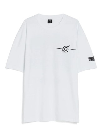 تیشرت باکسی طرح ناروتو اورجینال برشکا Bershka بوفه