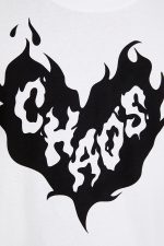 تی شرت باکسی طرح دار مردانه اصل برند برشکا Bershka بوفه