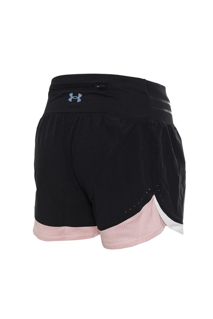 شورت ورزشی Paceher زنانه مشکی آندر آرمور Under Armour بوفه