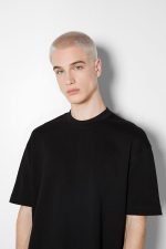 خرید تی شرت مشکی اورجینال برشکا Bershka بوفه