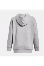 هودی اورسایز اسنشیال فلیس Essential Fleece سفید آندر آرمور Under Armour بوفه