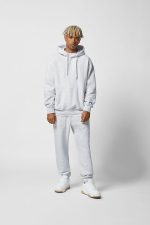 هودی مردانه سبز اورجینال برند برشکا Bershka بوفه