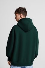 هودی مردانه سبز اورجینال برند برشکا Bershka بوفه