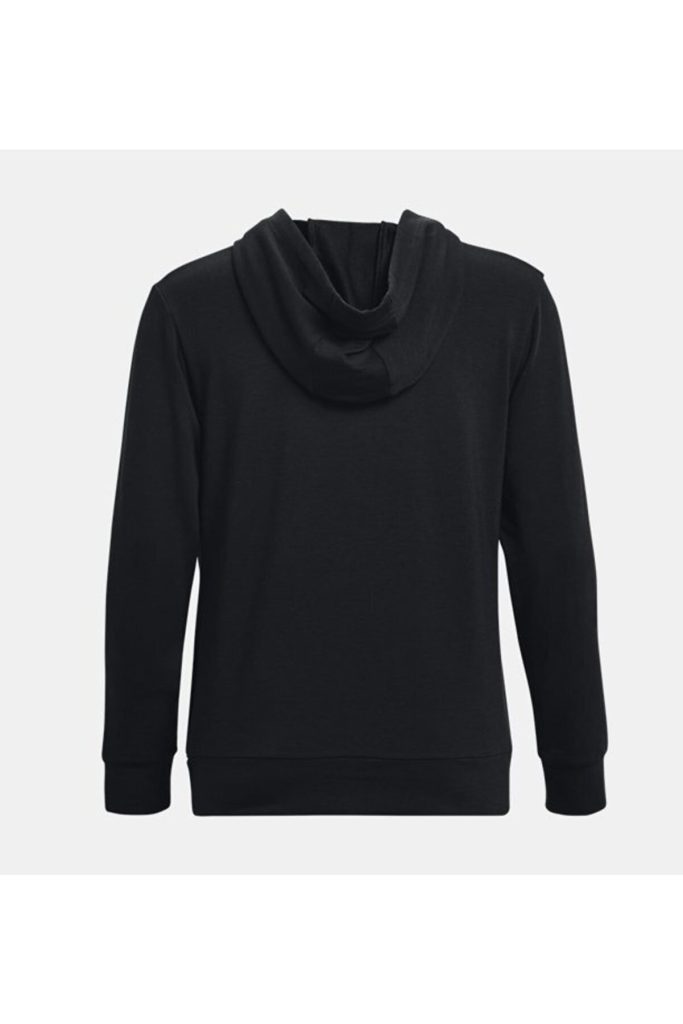 هودی رایوال تری Rival Terry زنانه مشکی اورجینال آندر آرمور Under Armour بوفه