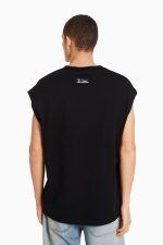 خرید تیشرت بدون آستین اورجینال برشکا Bershka بوفه