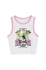 تاپ کشی طرحدار زنانه برشکا Bershka بوفه