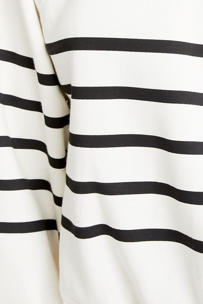 دورس سفید آستین رگلان زنانه برشکا Bershka بوفه