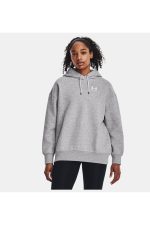 هودی اورسایز اسنشیال فلیس Essential Fleece سفید آندر آرمور Under Armour بوفه