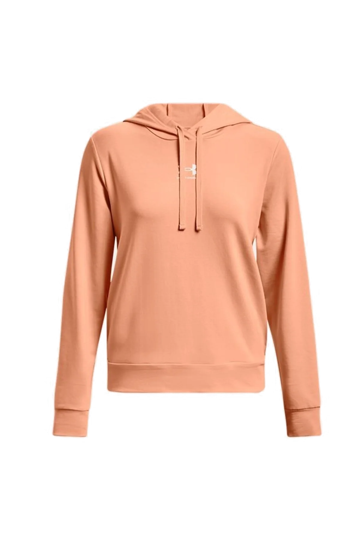 Rival Terry هودی رایوال تری Rival Terry زنانه نارنجی اورجینال آندر آرمور Under Armour بوفه