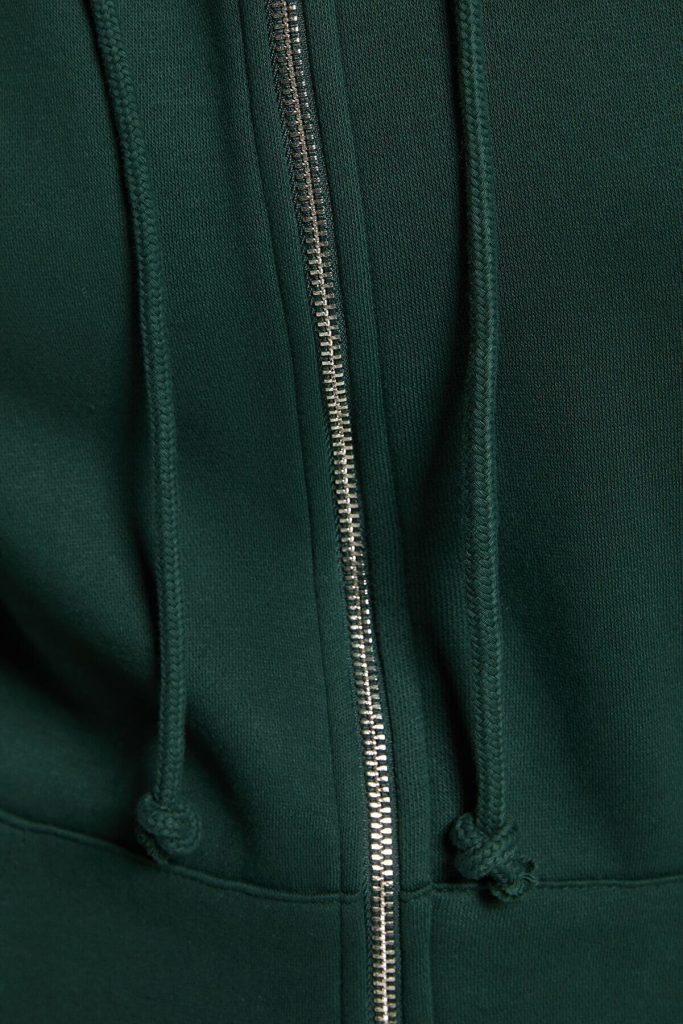 سویشرت زیپ دار زنانه سبز اورجینال برشکا Bershka بوفه