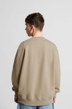 دورس یقه گرد بژ مردانه برند برشکا Bershka بوفه