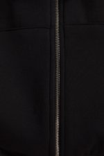 سویشرت زیپ دار زنانه مشکی اورجینال برشکا Bershka بوفه