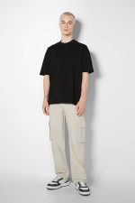 خرید تی شرت مشکی اورجینال برشکا Bershka بوفه