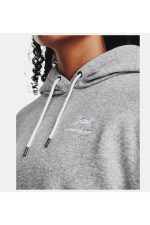 هودی اورسایز اسنشیال فلیس Essential Fleece سفید آندر آرمور Under Armour بوفه