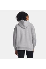 هودی اورسایز اسنشیال فلیس Essential Fleece سفید آندر آرمور Under Armour بوفه