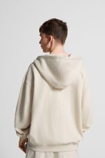 سویشرت کلاهدار مشکی مردانه اورجینال برشکا Bershka بوفه