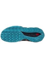 کفش تنیس مردانه Wave Enforce Tour Cc مشکی با زیره آبی میزانو Mizuno بوفه