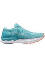 کفش رانینگ زنانه Wave Skyrise 4 آبی میزانو Mizuno بوفه
