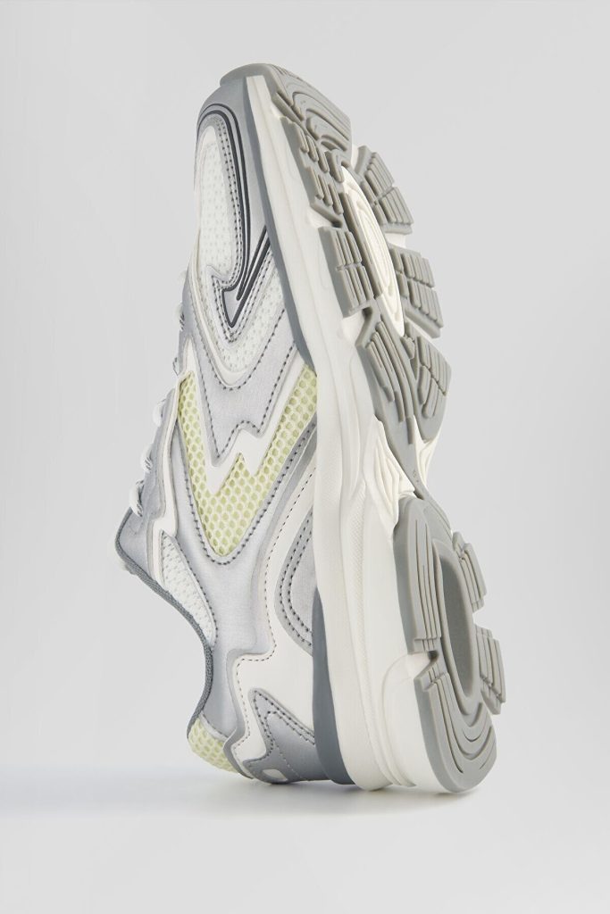 کفش ورزشی سفید زنانه برند برشکا Bershka بوفه