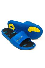 Decathlon دمپایی استخری بچه گانه - چاپ دینو / سفید اسلپ 500 - دکاتلون - دسته بندی نشده