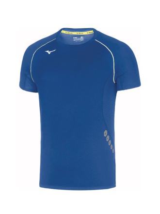 Mizuno تیشرت ورزشی مردانه آبی Premium Tee اورجینال